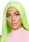 Bunte Sterne und Diamanten Juwelen Sticker | Leg Avenue
