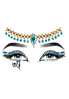 Kostümzubehör - Cleopatra Gesichtsjuwelen Sticker mehrfarbig | Leg Avenue