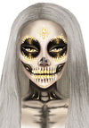 Kostümzubehör - Gesichts Juwelen Sticker Gold | Leg Avenue