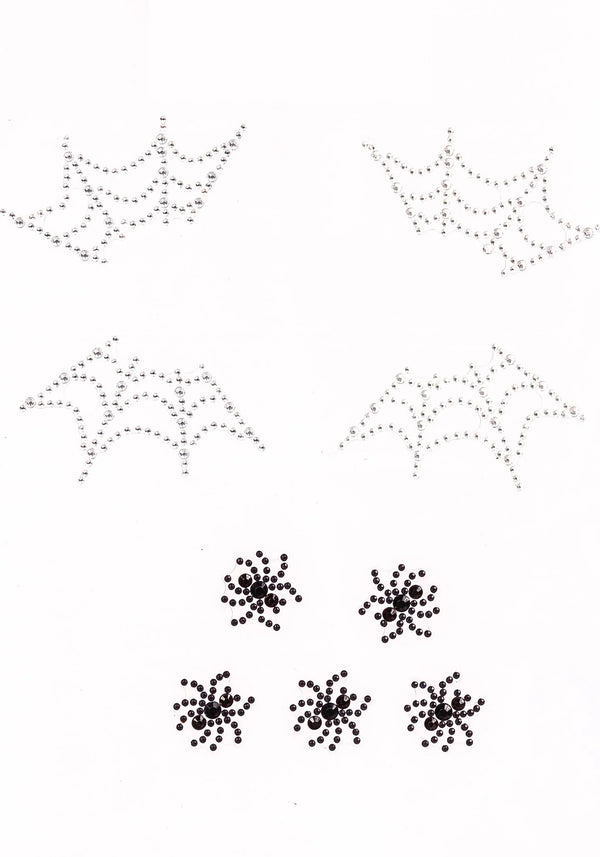 Spinnennetz Juwelen Sticker | Leg Avenue