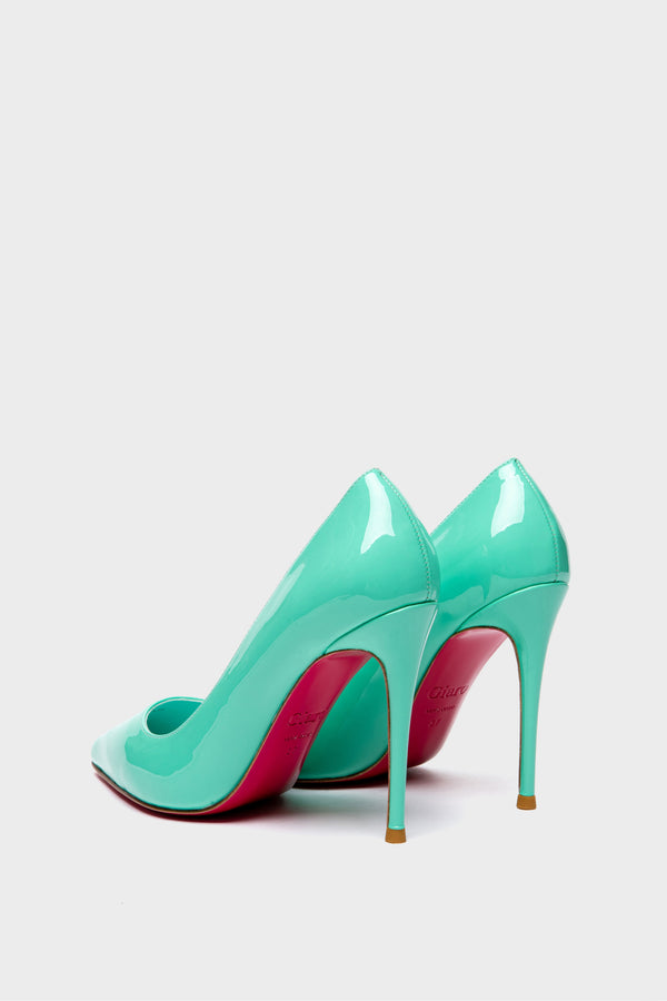 TAYA 100 Pumps in Türkis von Giaro – Ansicht 7