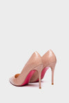 TAYA 100 Pumps in Nude Kroko von Giaro – Ansicht 7