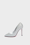 TAYA 100 Pumps in Silber Glitzer von Giaro – Ansicht 5