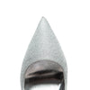 TAYA 100 Pumps in Silber Glitzer von Giaro – Ansicht 4