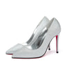 TAYA 100 Pumps in Silber Glitzer von Giaro – Ansicht 2