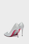 TAYA 100 Pumps in Silber Glitzer von Giaro – Ansicht 8