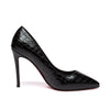 TAYA 100 Pumps in Schwarz Kroko | Giaro