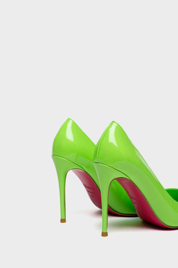 TAYA 100 Pumps in Neongelb von Giaro – Ansicht 11