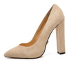 Pumps ALINA Beige Velour von Giaro – Ansicht 2