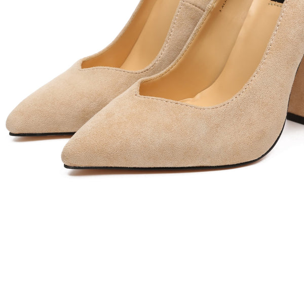 Pumps ALINA Beige Velour von Giaro – Ansicht 9