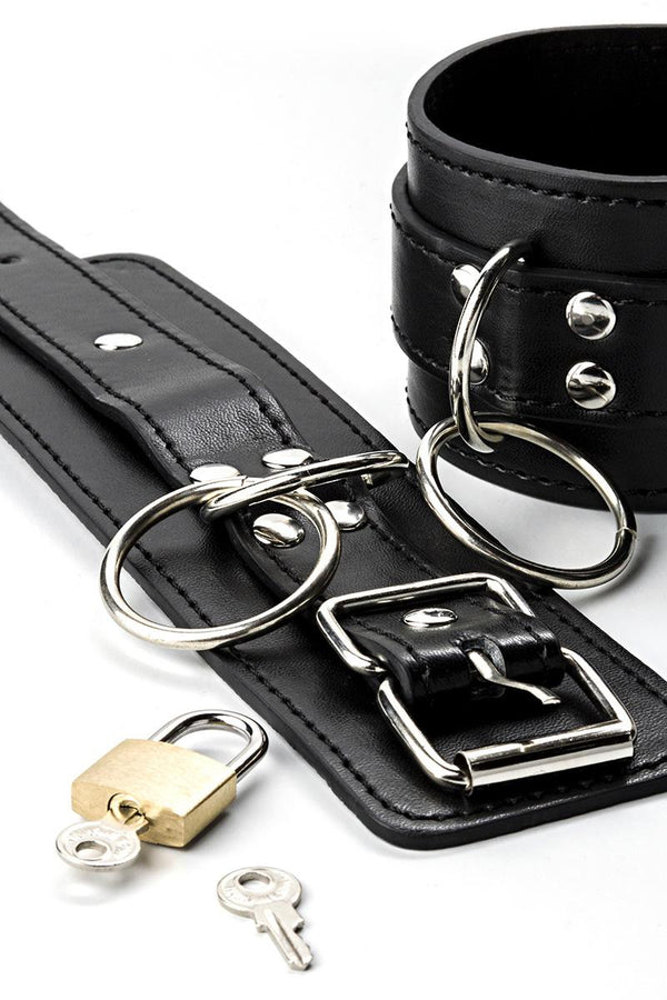 Grey Velvet Leder-Handschellen von Grey Velvet schwarz - Handschuhe_50194.jpg