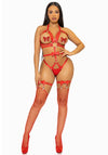 Veganer Leder Harness | Leg Avenue