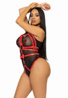 Veganer Leder Harness | Leg Avenue