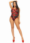 Veganer Leder Harness | Leg Avenue