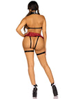 Verspielter Lederharness und Rock | Leg Avenue