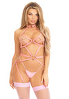 Körperharness aus veganem Leder | Leg Avenue