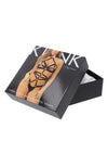 Satin-Harness mit Schloss von Leg Avenue – Ansicht 7