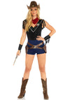 Kostüm - Sexy Sheriff Cowgirl | Leg Avenue
