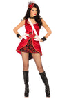 Kostüm Herz Dame Kartenspiel Royal Rot | Leg Avenue SALE