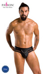 Ouvert-Slip mit Metallkette und Netzeinsatz | Passion Menswear