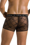 Herren Netz-Shorts mit breitem Gummibund und Logo-Aufdruck | Passion Menswear