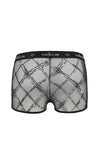 Herren Netz-Shorts mit breitem Gummibund und Logo-Aufdruck | Passion Menswear