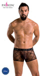 Herren Netz-Shorts mit breitem Gummibund und Logo-Aufdruck | Passion Menswear