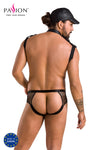 Harness Set mit Netzdetails und Metallelementen | Passion Menswear