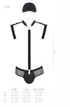Harness Set mit Netzdetails und Metallelementen | Passion Menswear