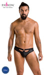 Männer Slip ouvert mit Metallring und Gummibändern | Passion Menswear