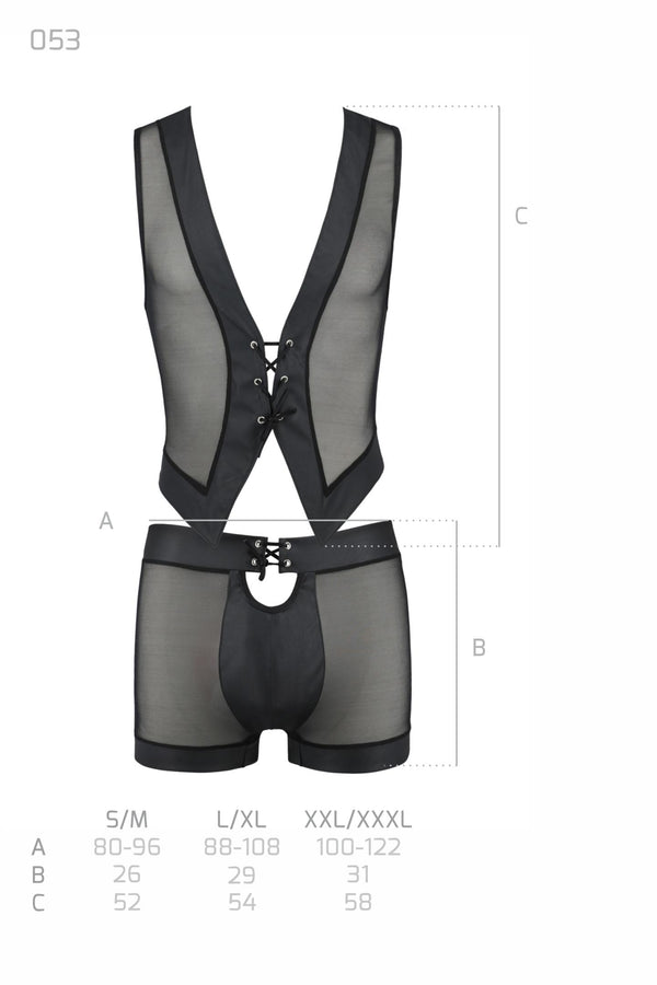 Erotisches Herren-Dessous-Set mit Bindung | Passion Menswear