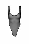 String-Body mit feinmaschiger Netzstruktur und eleganter Passform | Noir Handmade