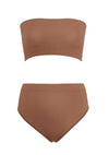 Hautfarbenes verführerisches Dessous Set mit geripptem Design von Leg Avenue – Ansicht 3