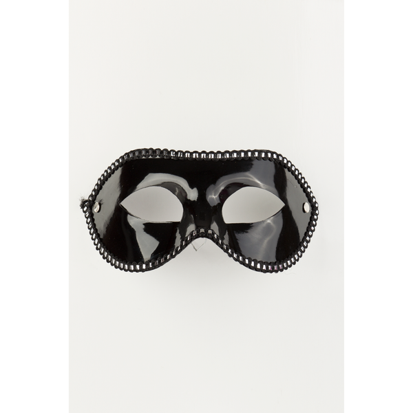 Schwarze elegante Augenmaske für exklusive Events und Maskeraden von Ouch! by Shots