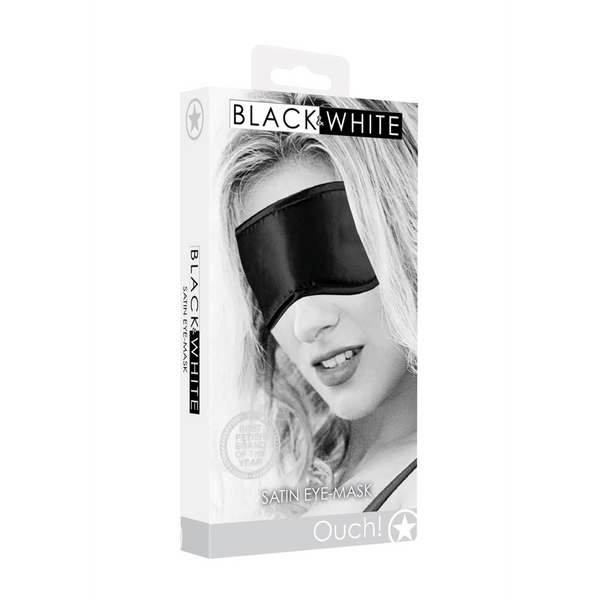 Schwarze elegante Augenmaske für geheimnisvolle und magische Momente von Ouch! by Shots – Ansicht 2
