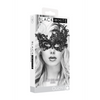 Schwarze geheimnisvolle Maske im eleganten venezianischen Spitzenlook von Ouch! by Shots – Ansicht 2