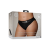 Schwarze elegante Boxer für aufregendes Strap On Vergnügen von Ouch! by Shots – Ansicht 2