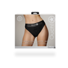 Schwarze stilvolle Slip Boxer für aufregende und intensive Abenteuer von Ouch! by Shots – Ansicht 3