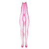 Pinker verführerischer Neon Bodystocking mit offenem Schritt von Ouch! by Shots – Ansicht 6