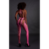 Pinker verführerischer Neon Bodystocking mit offenem Schritt von Ouch! by Shots – Ansicht 5