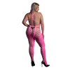 Pinker verführerischer Neon Bodystocking mit offenem Schritt von Ouch! by Shots – Ansicht 10