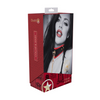 Rotes verlockendes Halsband Set mit abnehmbarer Führleine von Ouch! by Shots – Ansicht 2