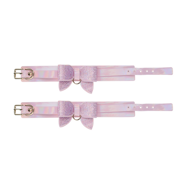 Pinkes glänzendes Accessoire für elegante Fesselspiele von Ouch! by Shots – Ansicht 6