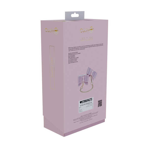 Pinkes glänzendes Accessoire Set mit modischem Metallic Finish von Ouch! by Shots – Ansicht 3