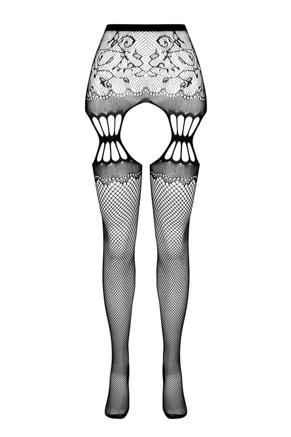 Geöffnete Strumpfhose mit Elasthan-Anteil für verführerische Momente | Passion