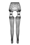Geöffnete Strumpfhose mit Elasthan-Anteil für verführerische Momente | Passion