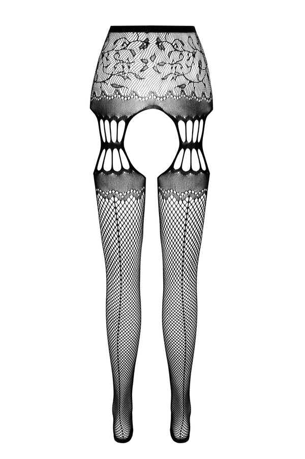 Geöffnete Strumpfhose mit Elasthan-Anteil für verführerische Momente | Passion