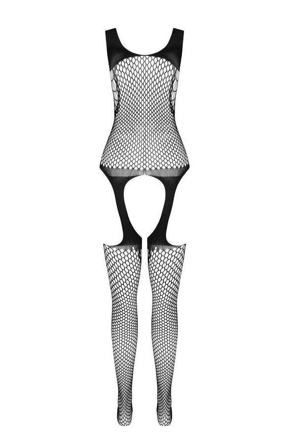 Netz-Catsuit ouvert mit offener Schrittpartie | Passion
