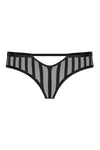 Transparenter Tüll-String mit zarter Spitzenborte | Petite Noir