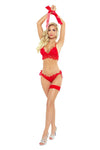 Elegantes Dessous-Set mit Vorderverschluss und Spitzendetails | Provocative